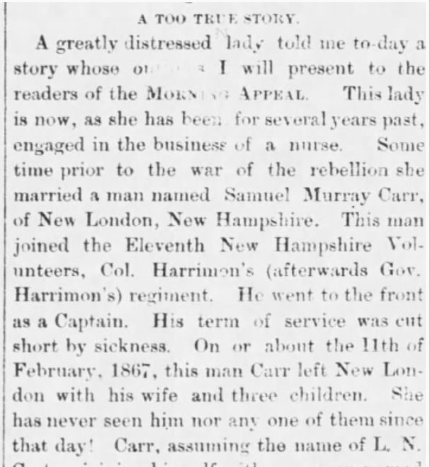 18780509 EKC Carson City Daily Appeal Interview